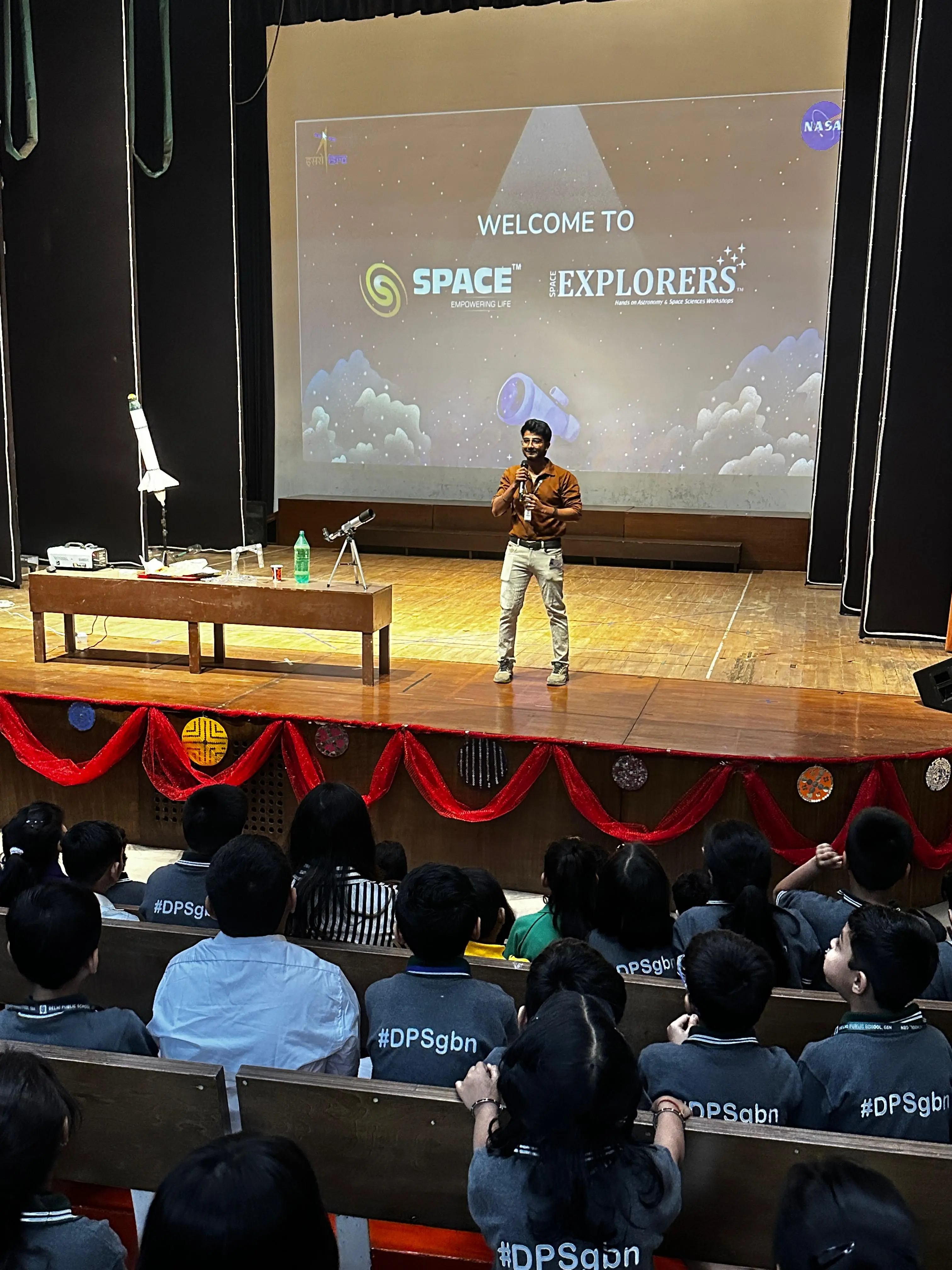 Astronomy Orientation Session by Space India