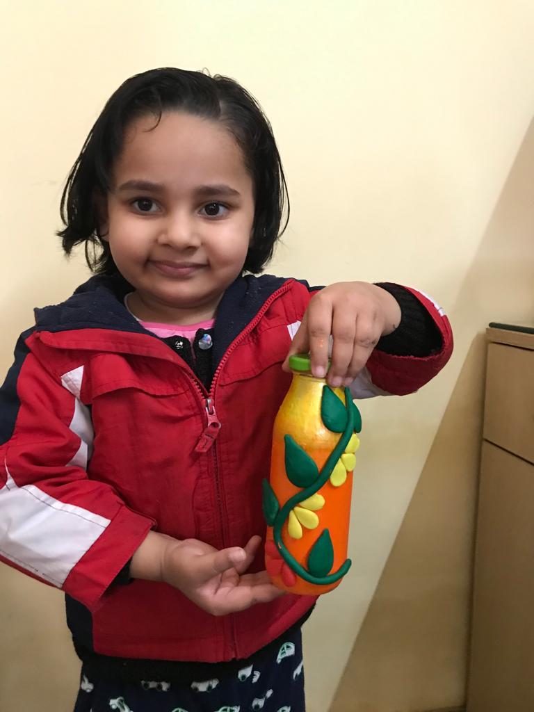 Bottle Painting Activity