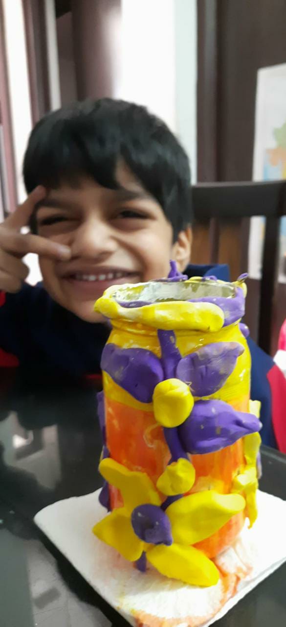 Bottle Painting Activity