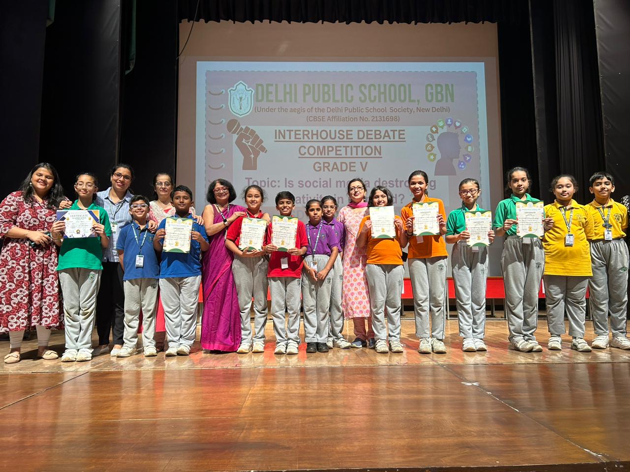 Inter House Debate Competition