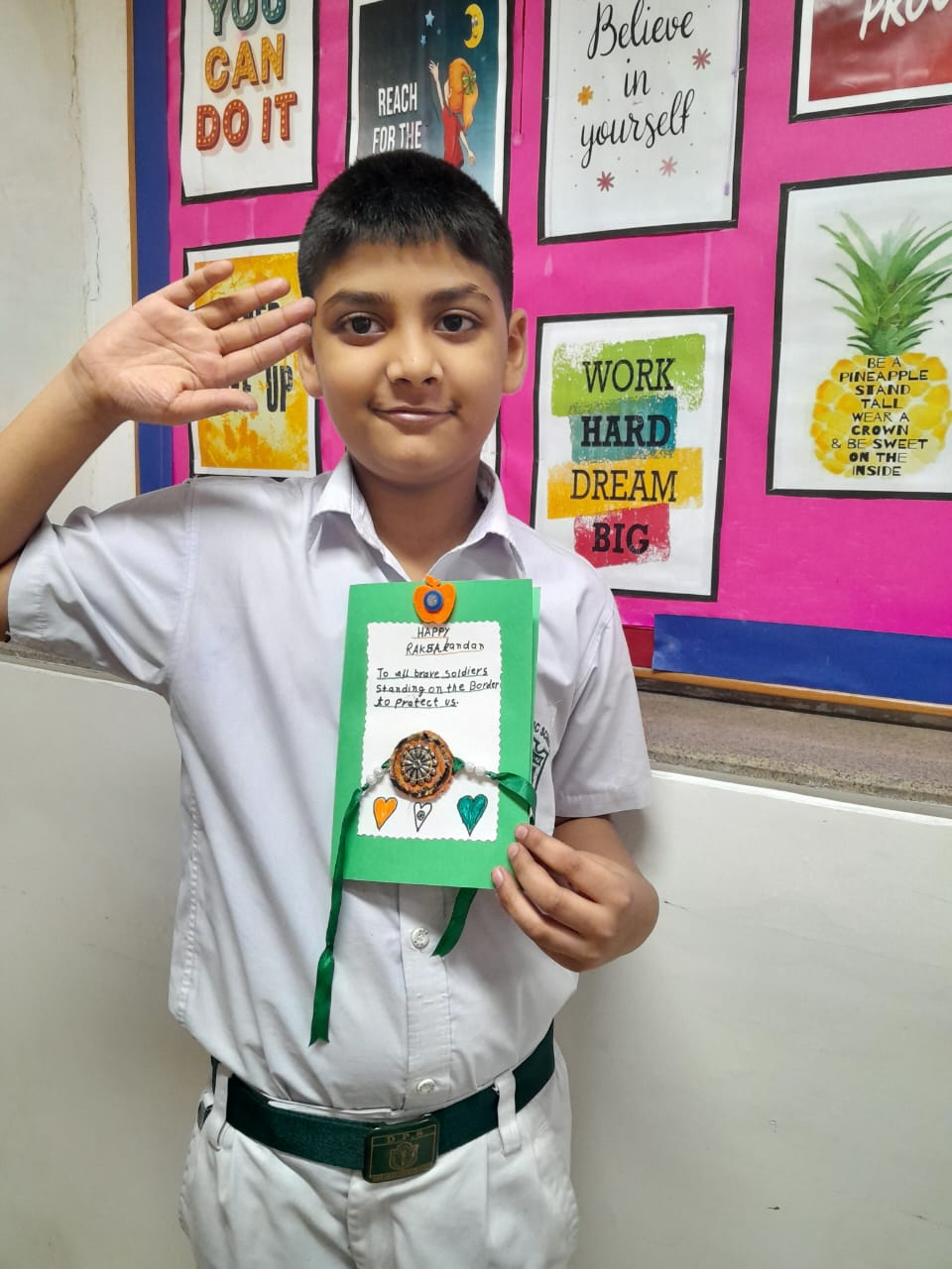 Rakhi to a Soldier 
